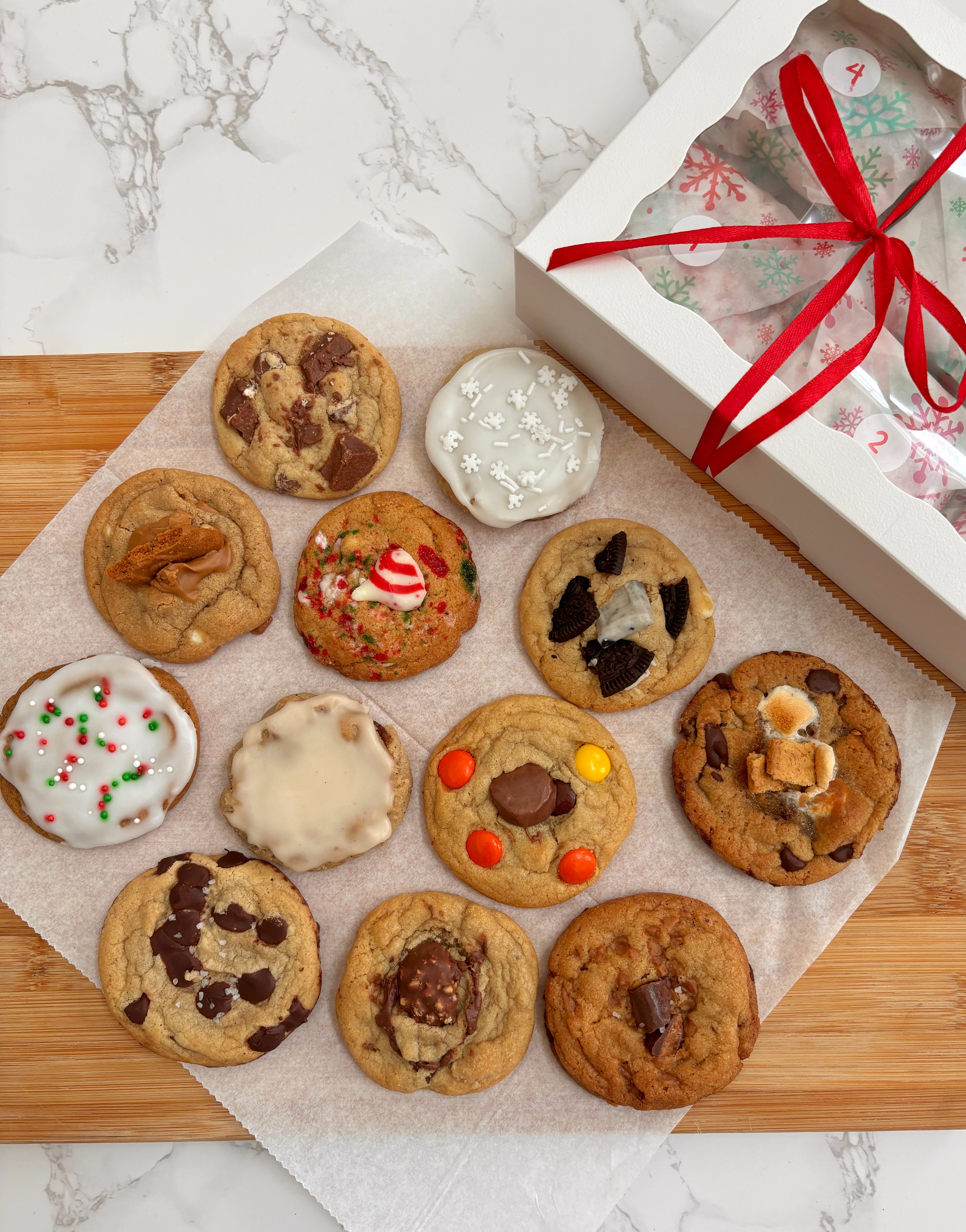 12 Days of Cookie Mama Cookies Box