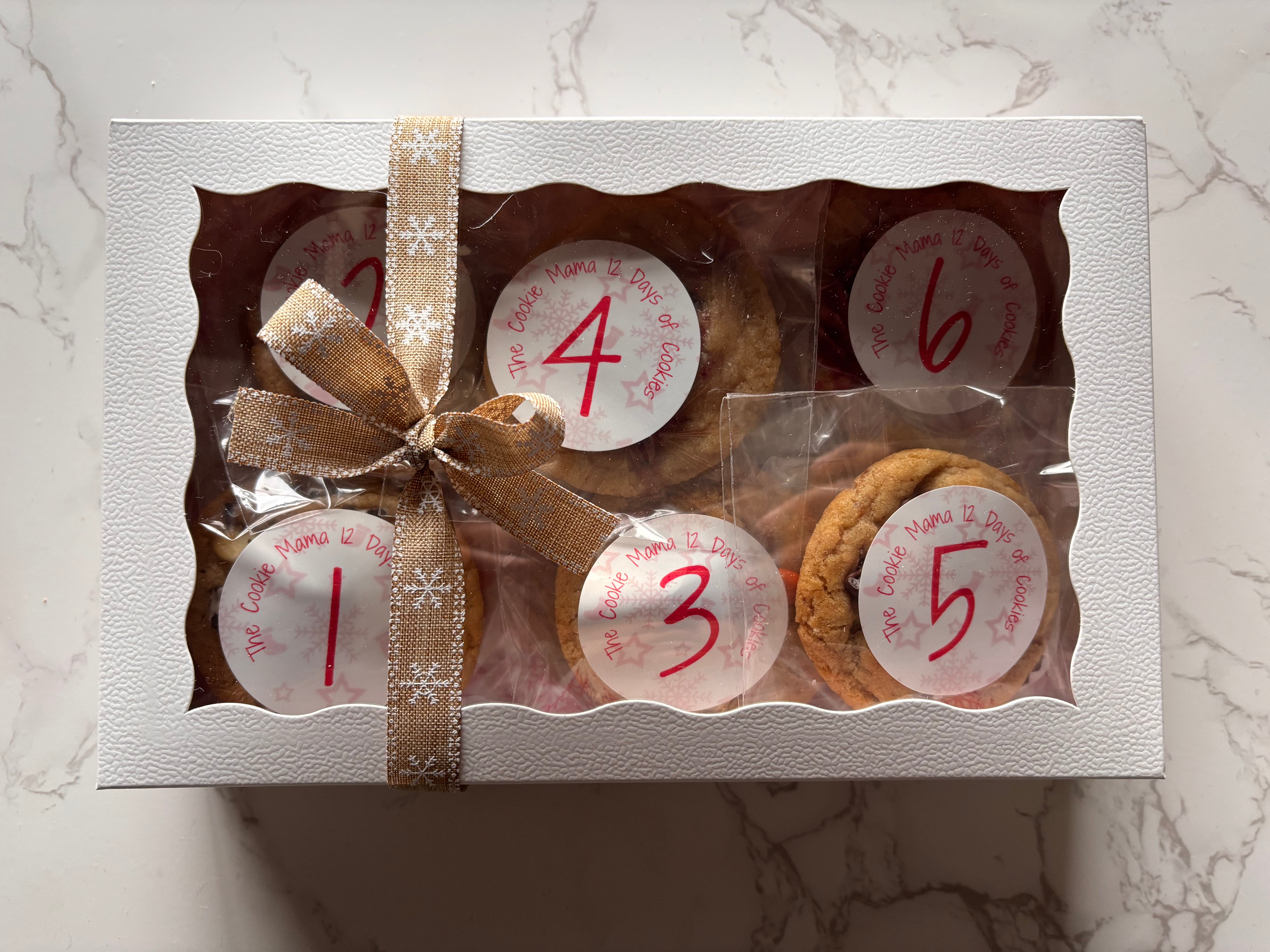 12 Days of Cookie Mama Cookies Box